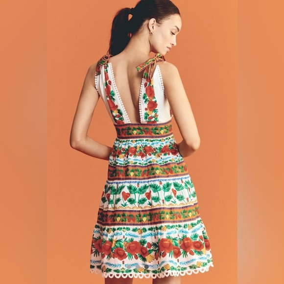 FARM Rio Vibrant Floral Midi Dress - Picture 5 of 7